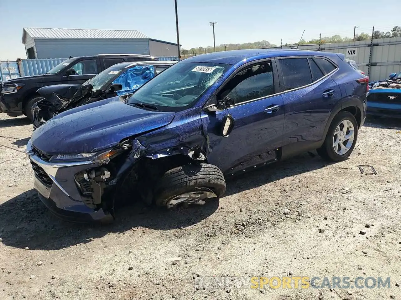 1 Photograph of a damaged car KL77LFE23RC163043 CHEVROLET TRAX 2024