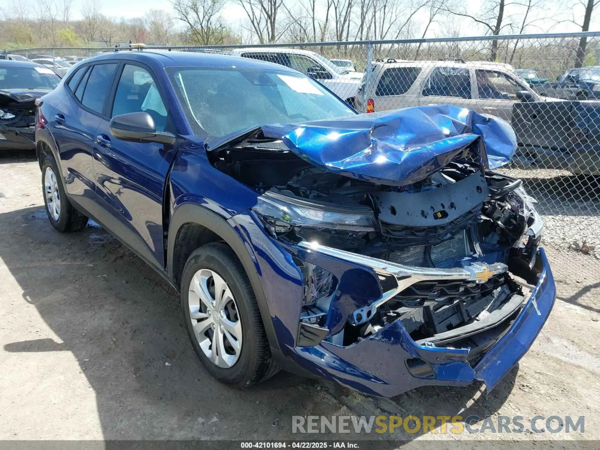 1 Photograph of a damaged car KL77LFE23RC178576 CHEVROLET TRAX 2024