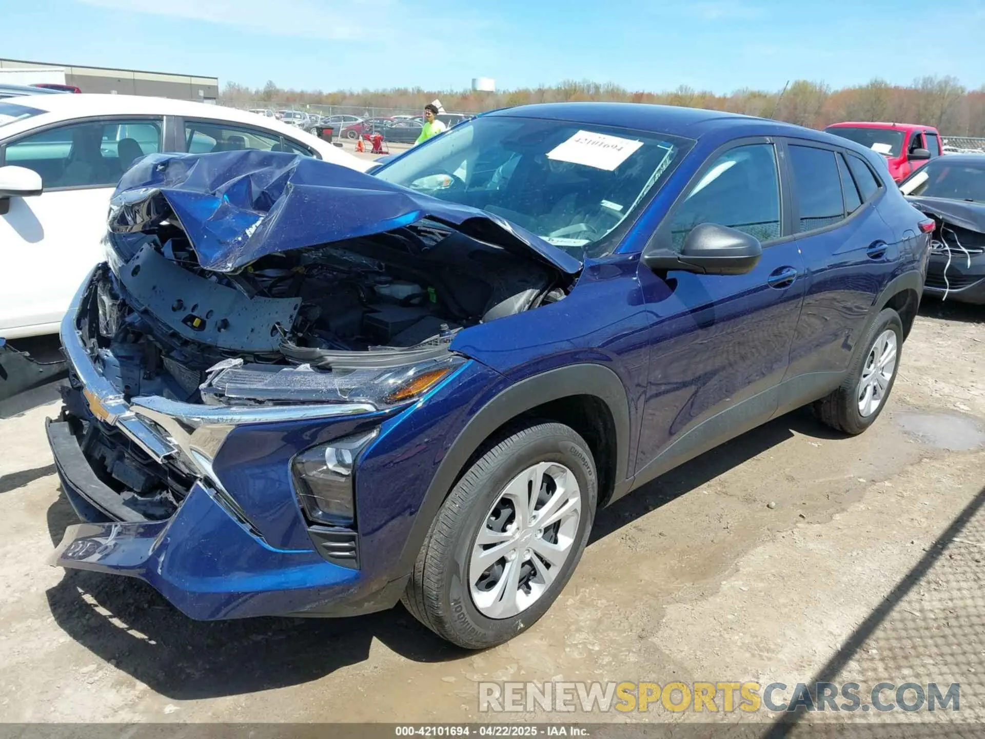 2 Photograph of a damaged car KL77LFE23RC178576 CHEVROLET TRAX 2024