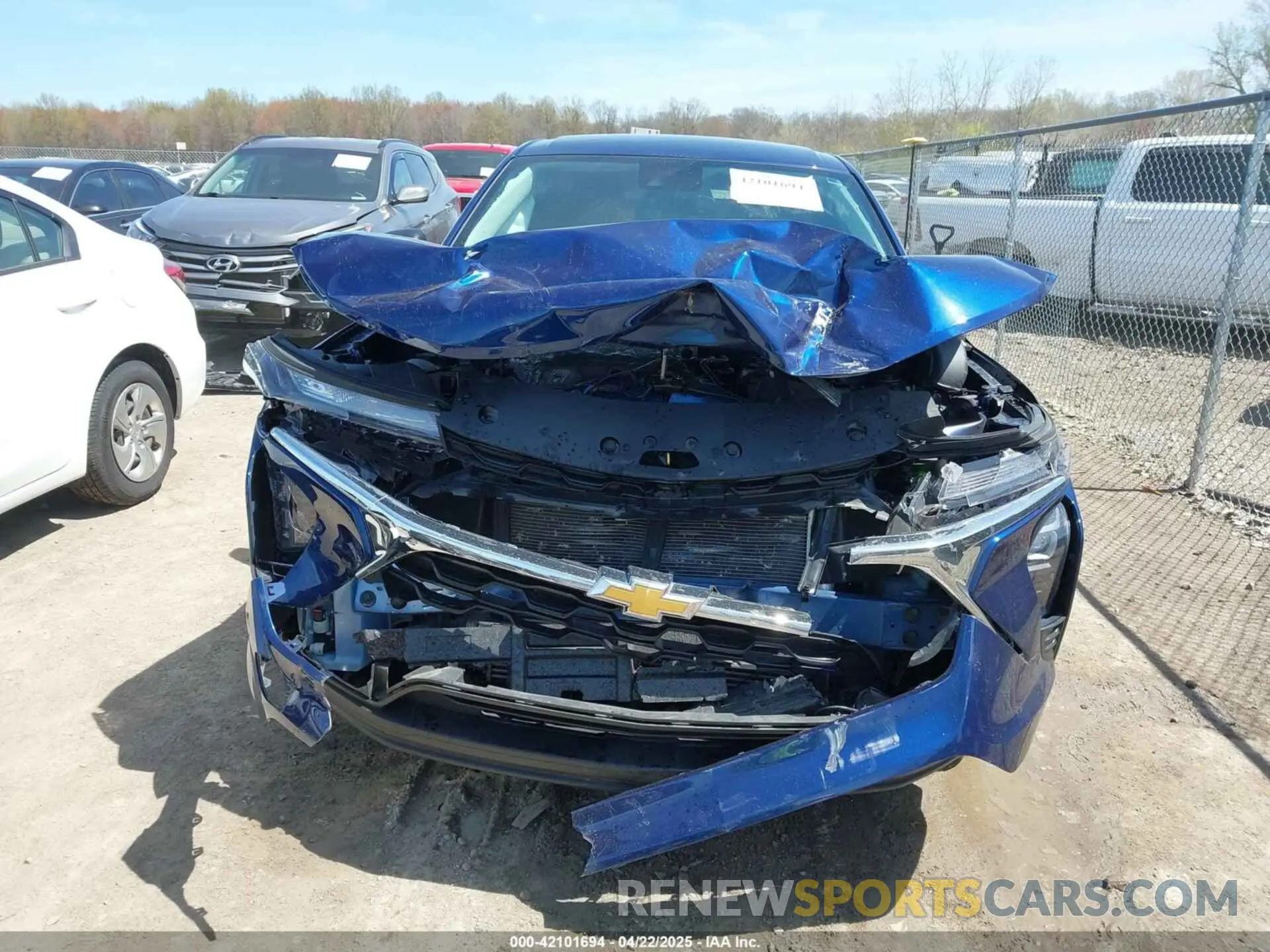 6 Photograph of a damaged car KL77LFE23RC178576 CHEVROLET TRAX 2024
