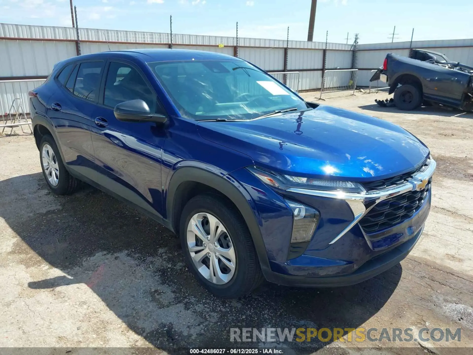 1 Photograph of a damaged car KL77LFE24RC197606 CHEVROLET TRAX 2024