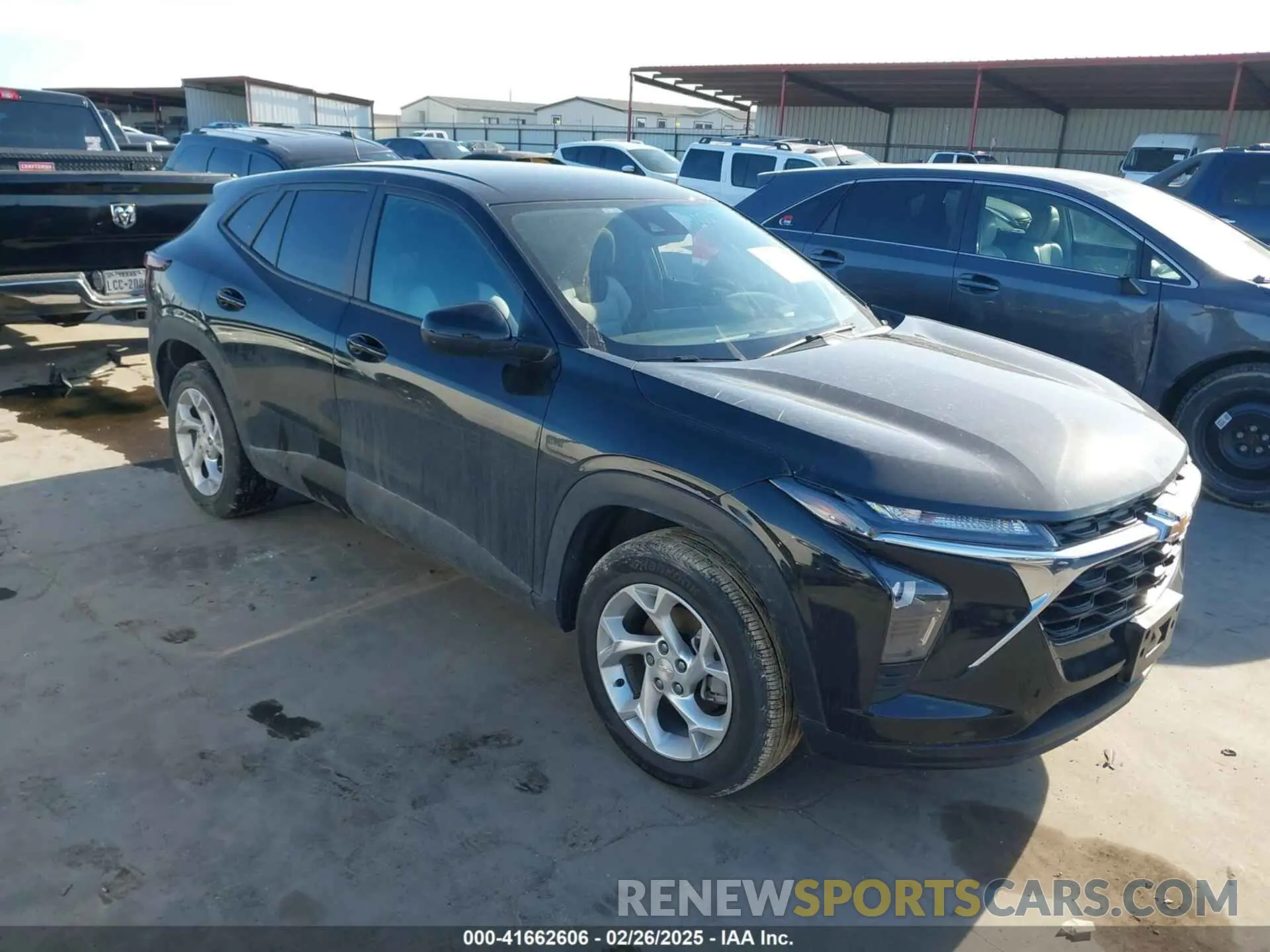 1 Photograph of a damaged car KL77LFE25RC019719 CHEVROLET TRAX 2024