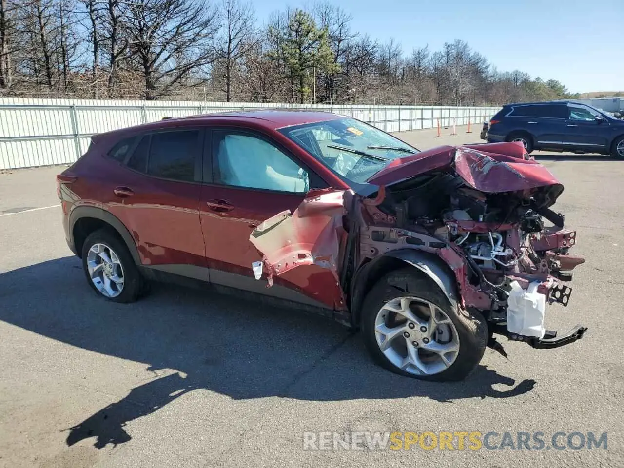 4 Photograph of a damaged car KL77LFE26RC012164 CHEVROLET TRAX 2024