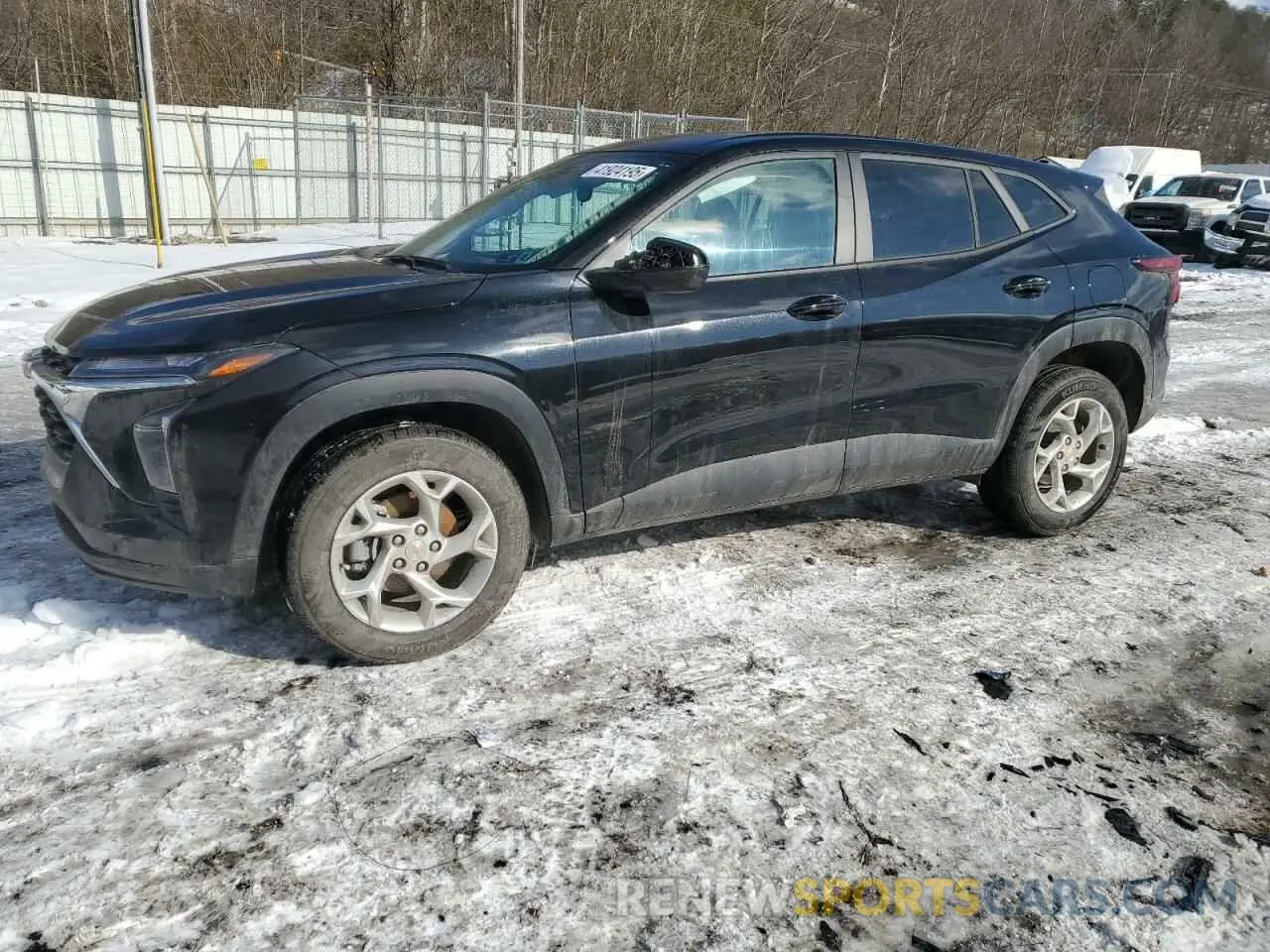 1 Photograph of a damaged car KL77LFE26RC116041 CHEVROLET TRAX 2024
