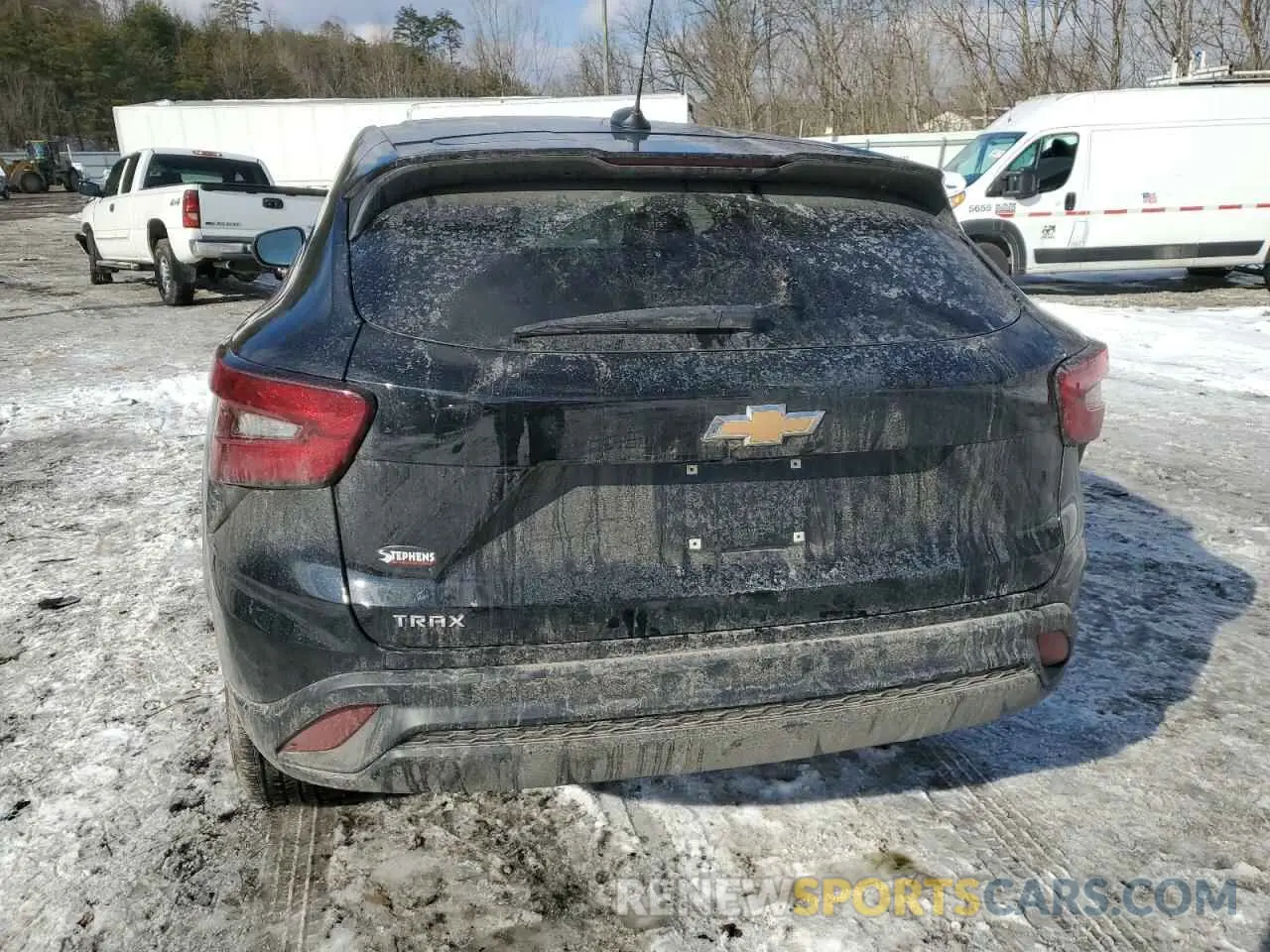 6 Photograph of a damaged car KL77LFE26RC116041 CHEVROLET TRAX 2024