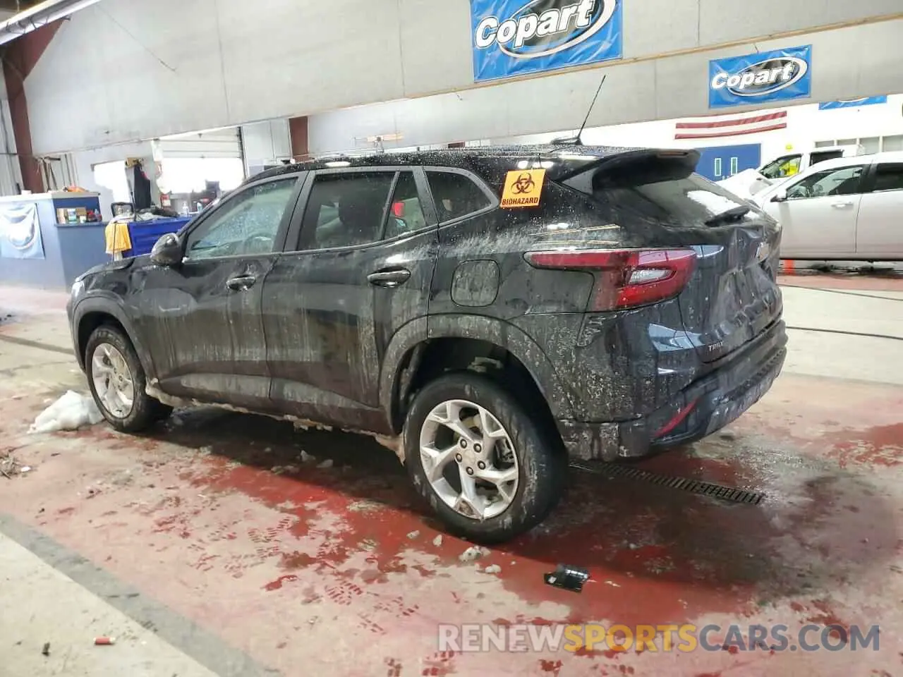 2 Photograph of a damaged car KL77LFE26RC128383 CHEVROLET TRAX 2024