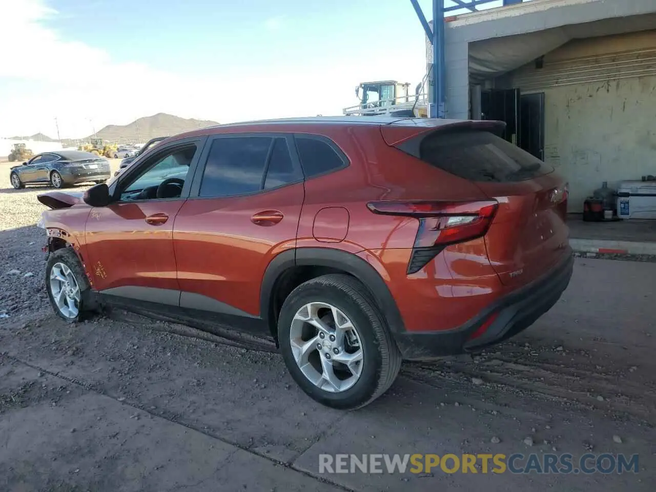 2 Photograph of a damaged car KL77LFE26RC164090 CHEVROLET TRAX 2024