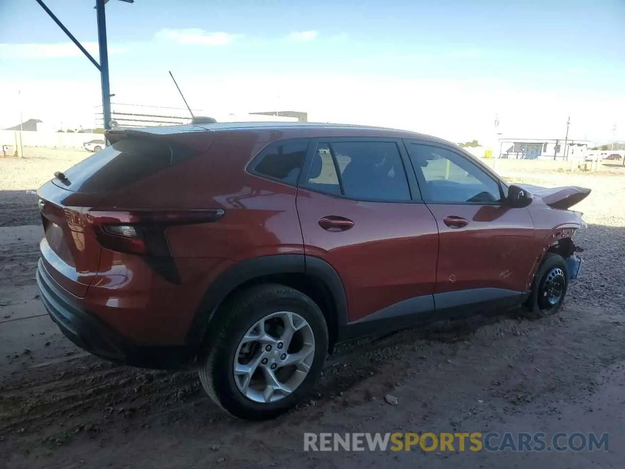 3 Photograph of a damaged car KL77LFE26RC164090 CHEVROLET TRAX 2024