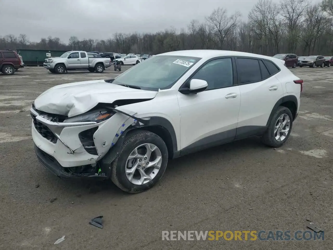 1 Photograph of a damaged car KL77LFE26RC190818 CHEVROLET TRAX 2024