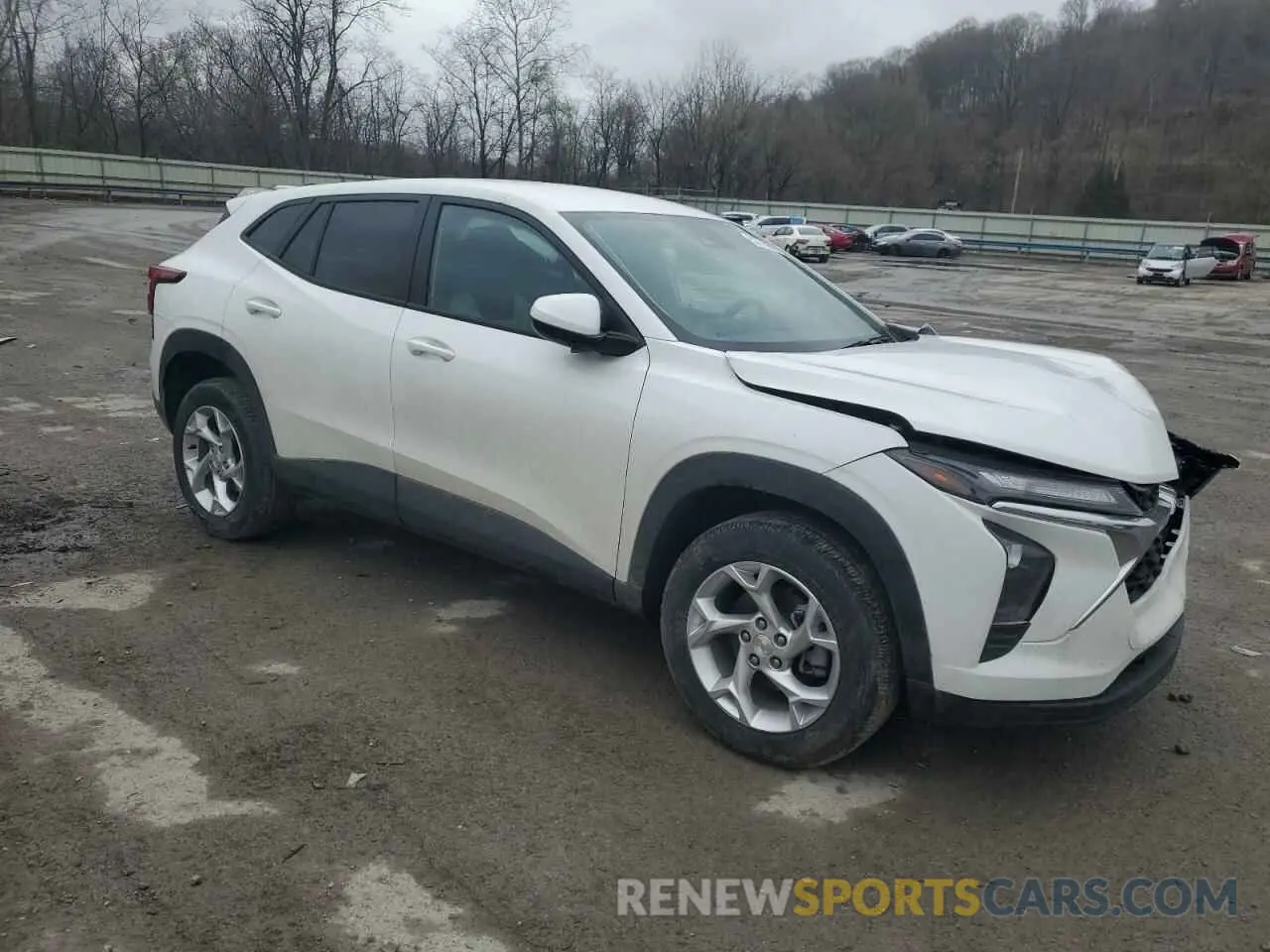 4 Photograph of a damaged car KL77LFE26RC190818 CHEVROLET TRAX 2024