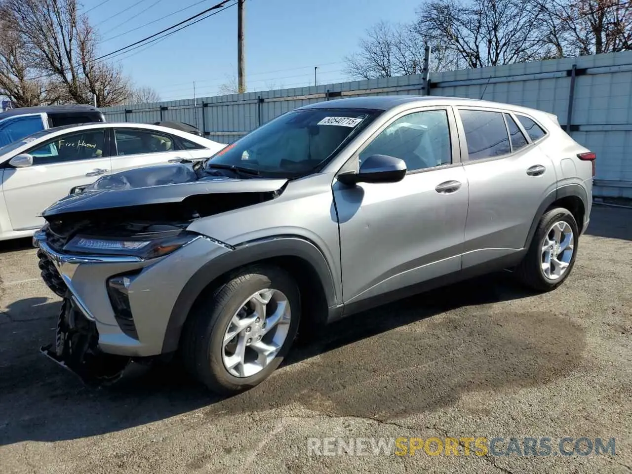 1 Photograph of a damaged car KL77LFE26RC202661 CHEVROLET TRAX 2024