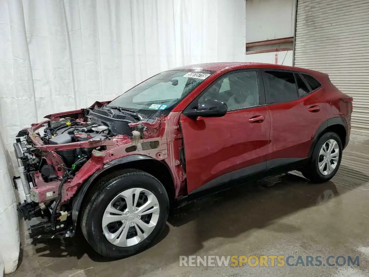 1 Photograph of a damaged car KL77LFE26RC233473 CHEVROLET TRAX 2024