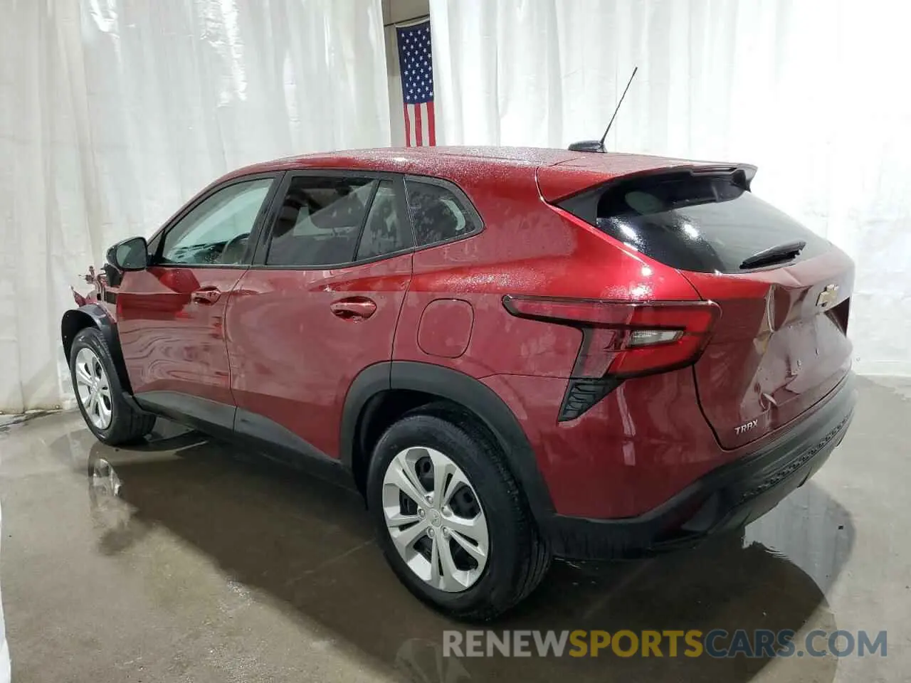 2 Photograph of a damaged car KL77LFE26RC233473 CHEVROLET TRAX 2024