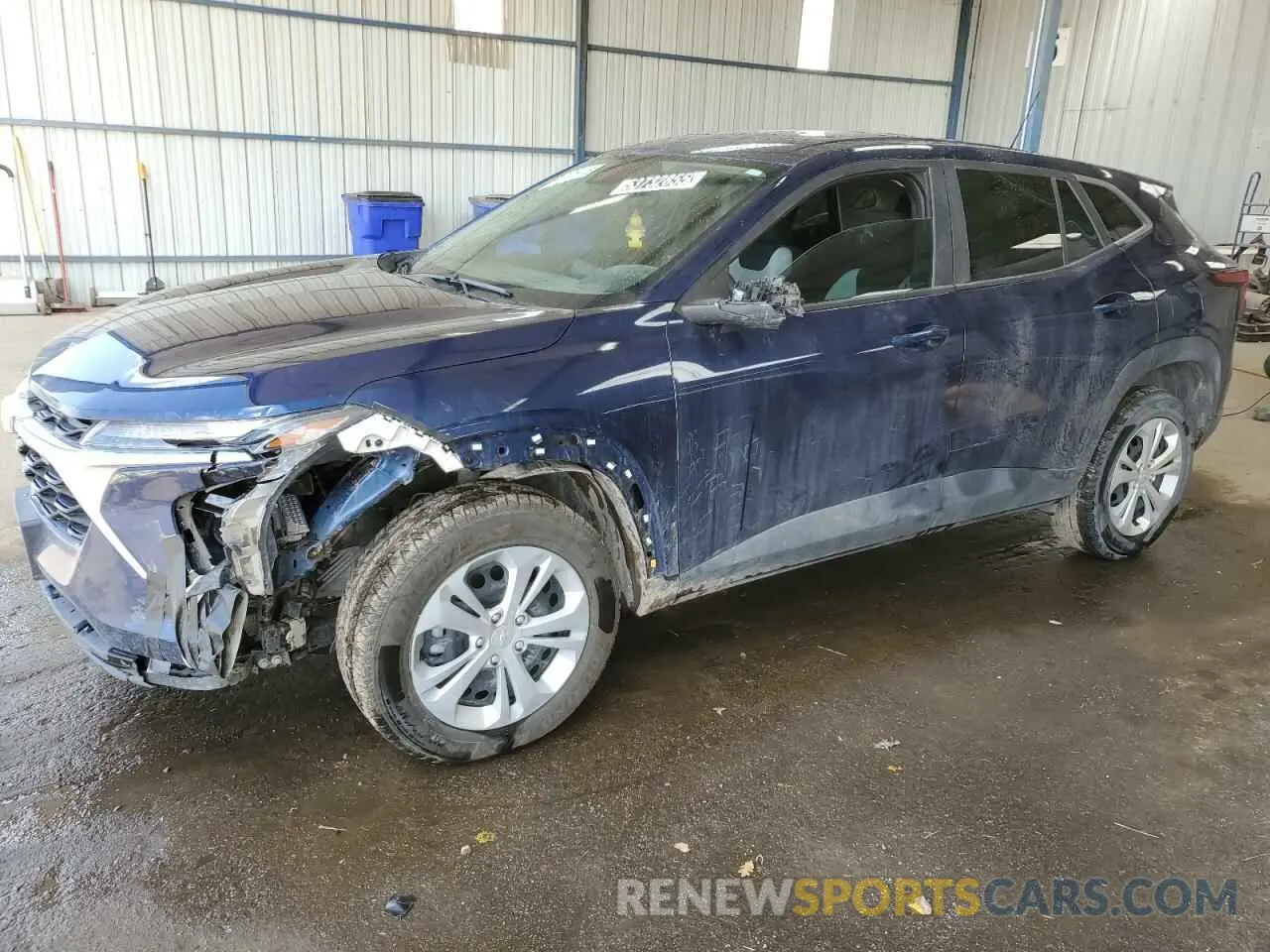 1 Photograph of a damaged car KL77LFE27RC031452 CHEVROLET TRAX 2024
