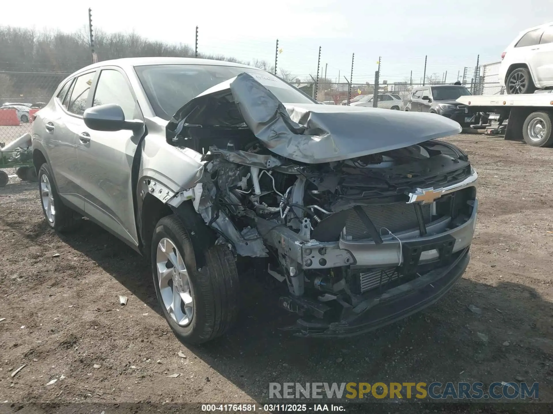 1 Photograph of a damaged car KL77LFE27RC050583 CHEVROLET TRAX 2024
