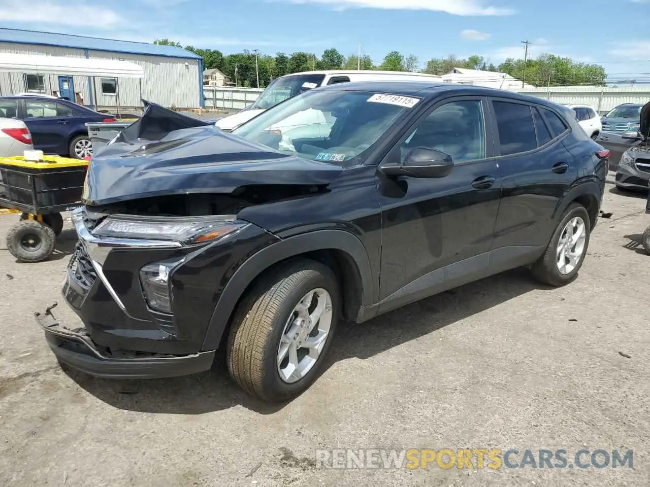 1 Photograph of a damaged car KL77LFE27RC092963 CHEVROLET TRAX 2024
