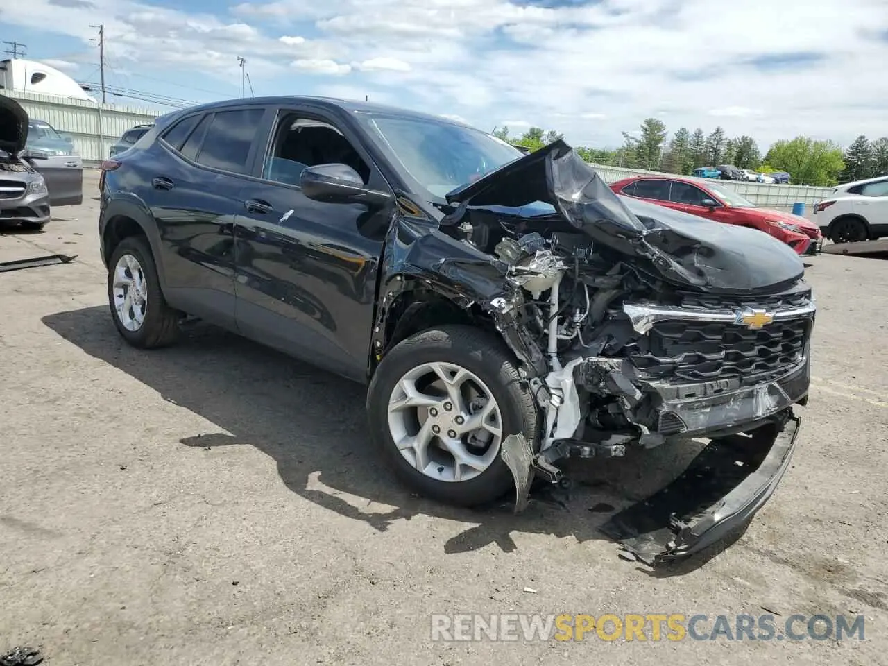 4 Photograph of a damaged car KL77LFE27RC092963 CHEVROLET TRAX 2024
