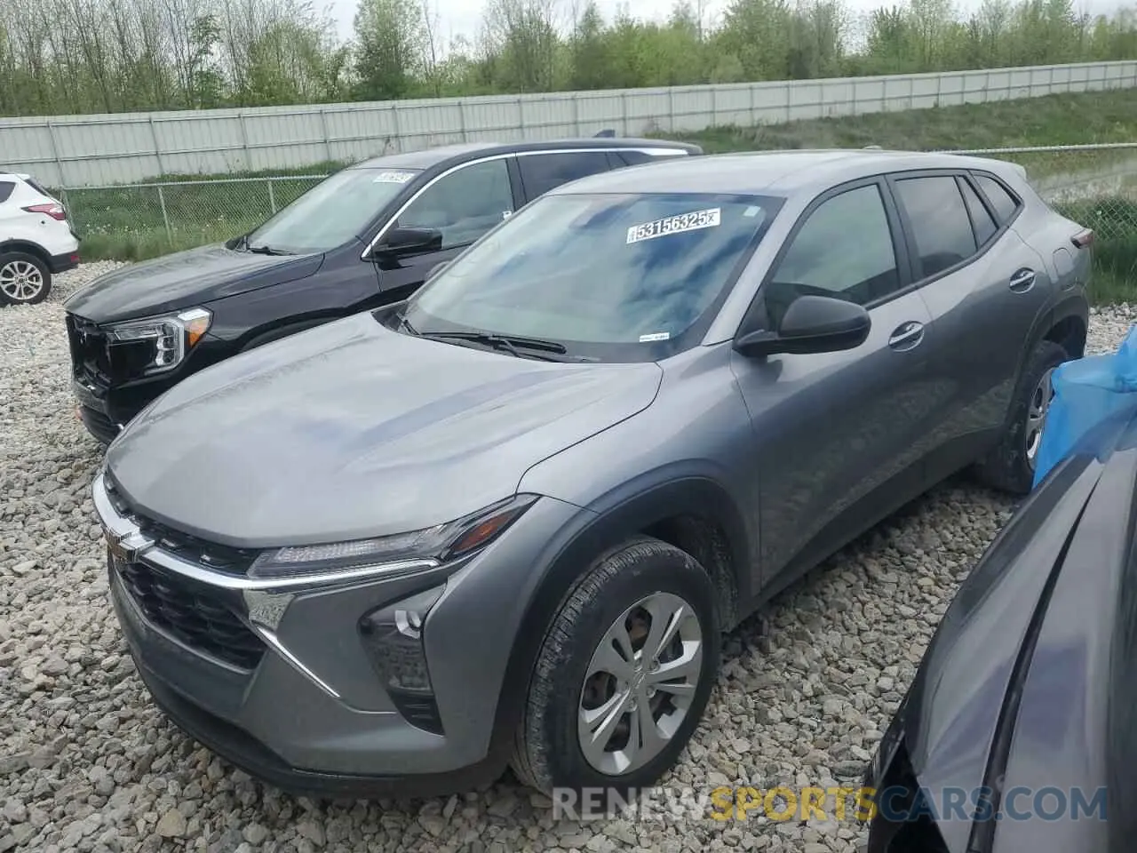 1 Photograph of a damaged car KL77LFE28RC084919 CHEVROLET TRAX 2024