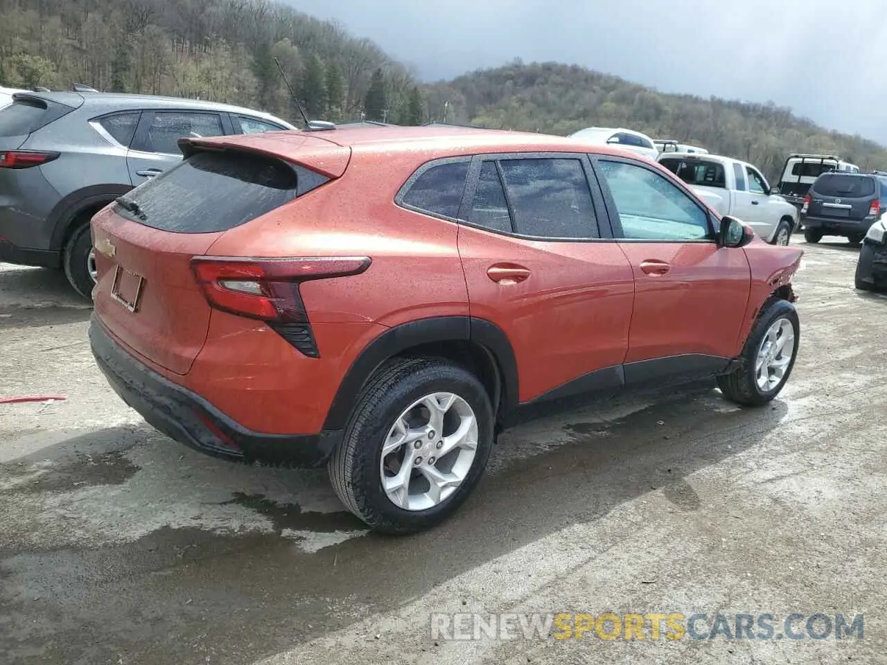 3 Photograph of a damaged car KL77LFE28RC096407 CHEVROLET TRAX 2024
