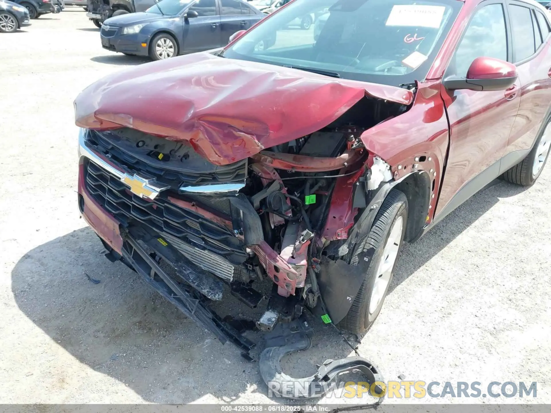 6 Photograph of a damaged car KL77LFE28RC130605 CHEVROLET TRAX 2024