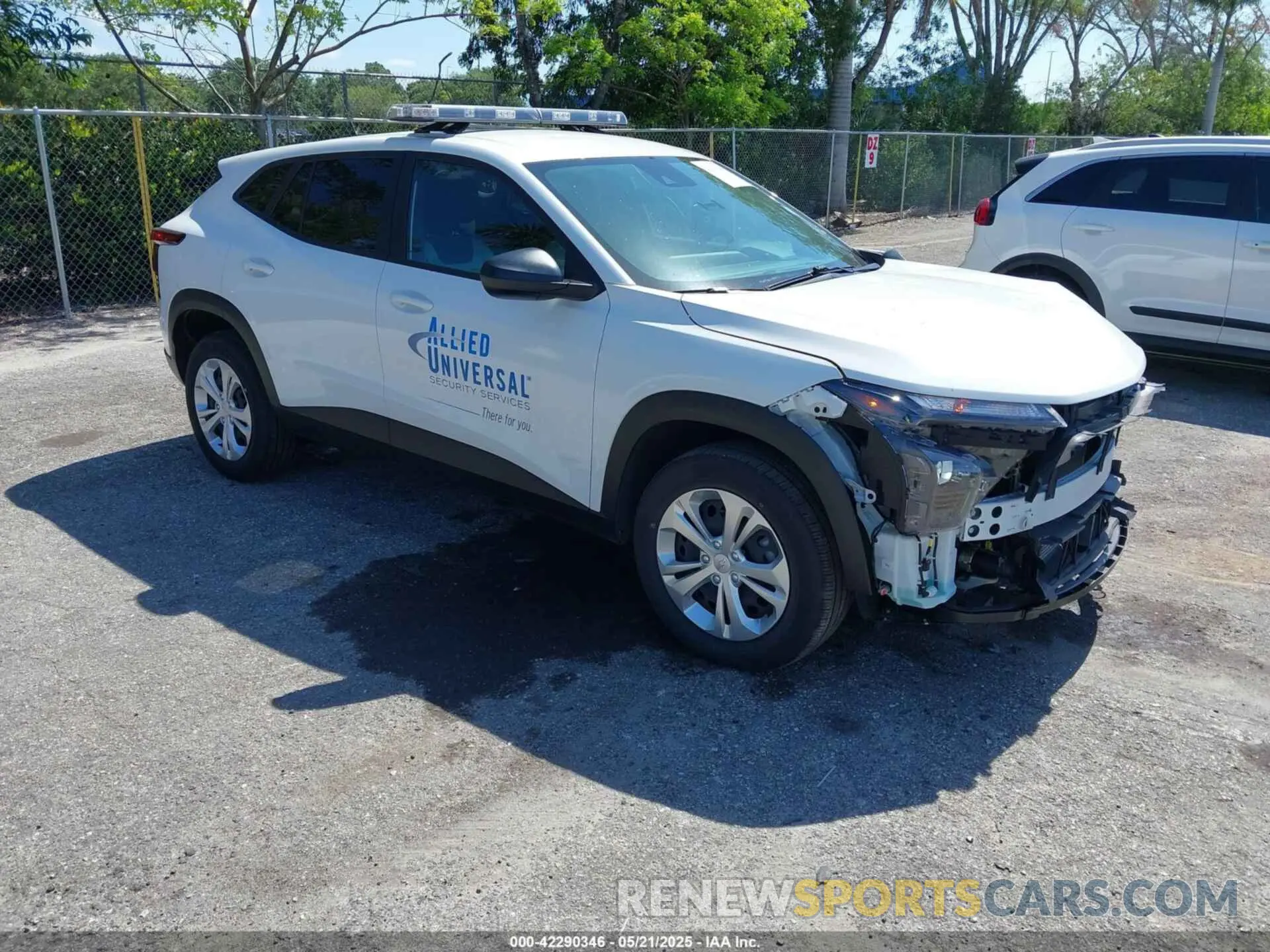 1 Photograph of a damaged car KL77LFE28RC131351 CHEVROLET TRAX 2024