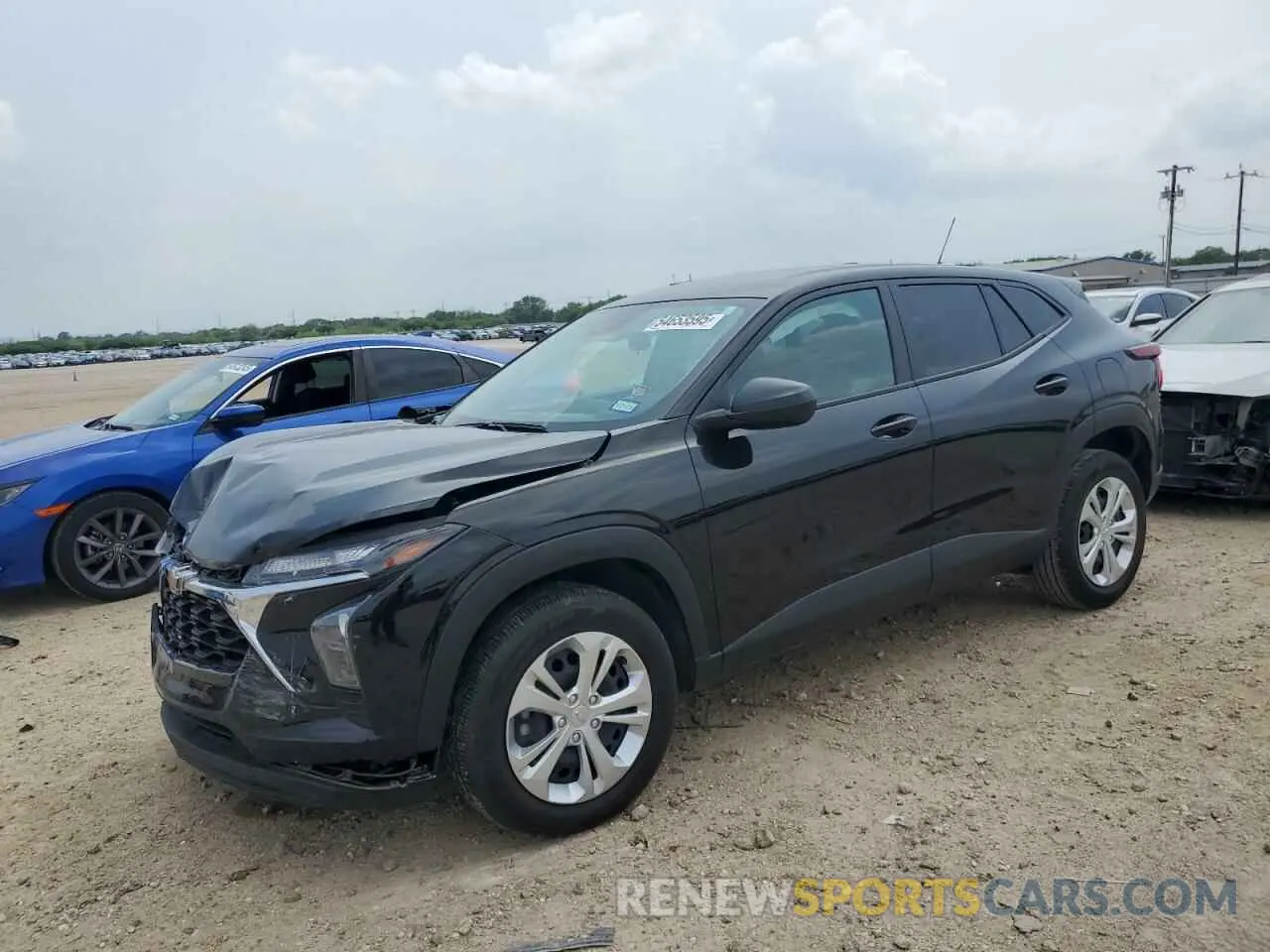 1 Photograph of a damaged car KL77LFE28RC165029 CHEVROLET TRAX 2024