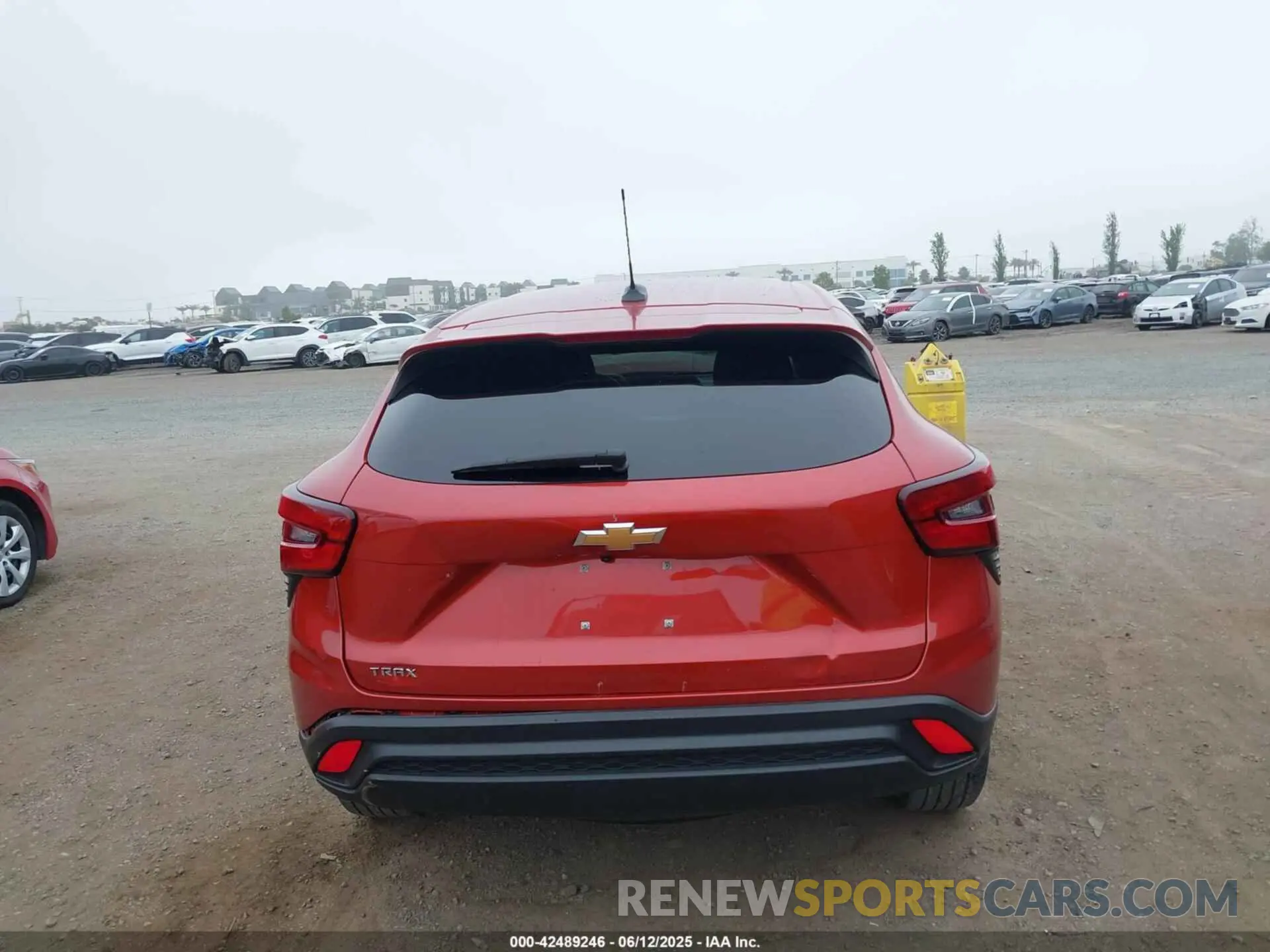 16 Photograph of a damaged car KL77LFE28RC193767 CHEVROLET TRAX 2024