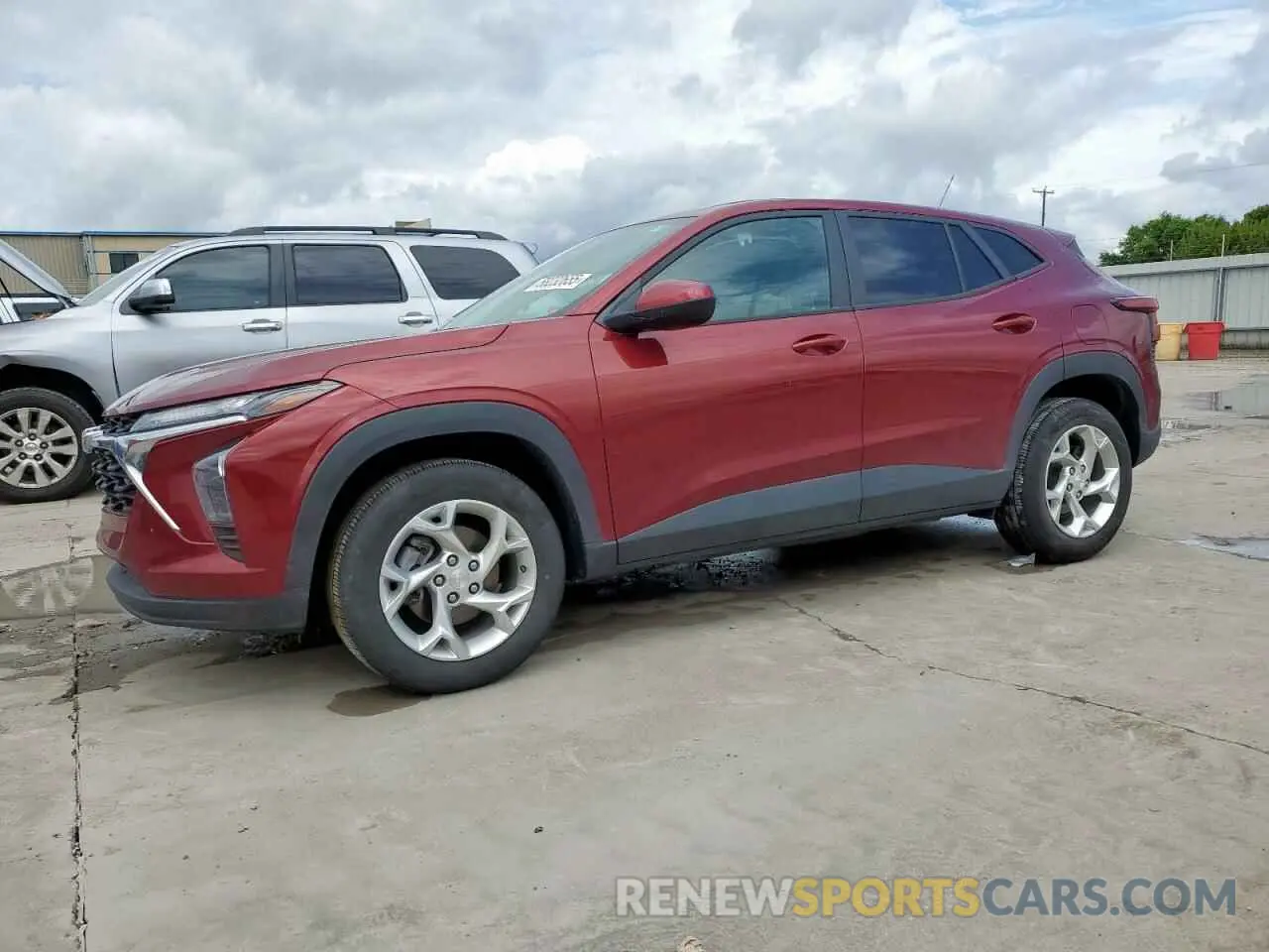 1 Photograph of a damaged car KL77LFE28RC213483 CHEVROLET TRAX 2024