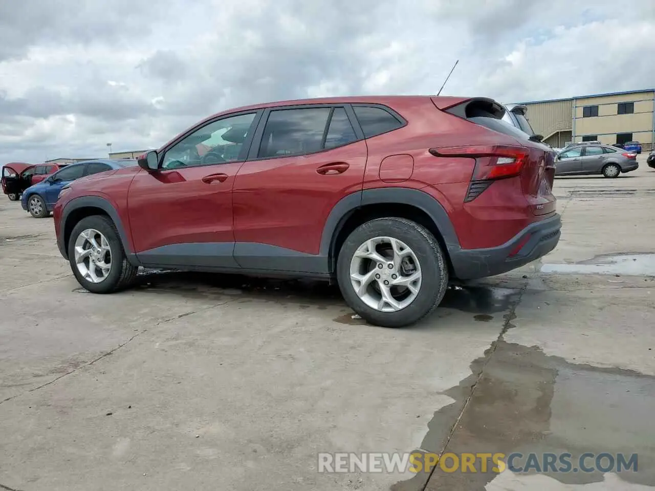 2 Photograph of a damaged car KL77LFE28RC213483 CHEVROLET TRAX 2024