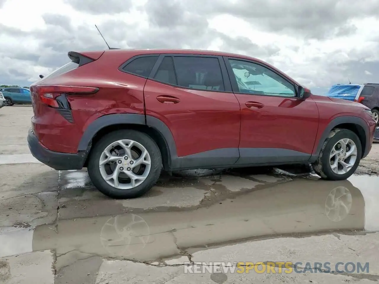 3 Photograph of a damaged car KL77LFE28RC213483 CHEVROLET TRAX 2024