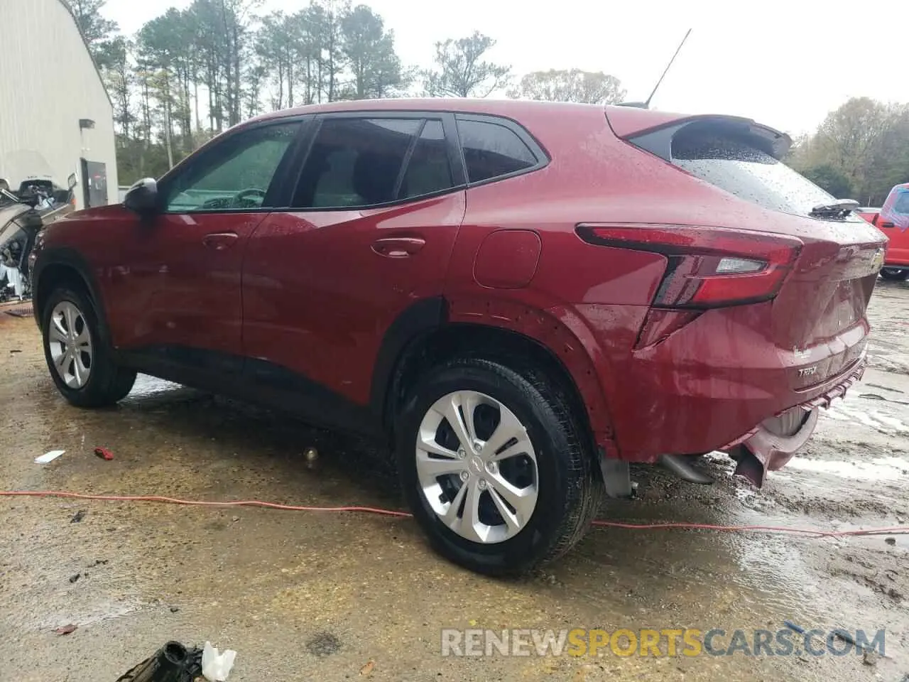 2 Photograph of a damaged car KL77LFE28RC220918 CHEVROLET TRAX 2024