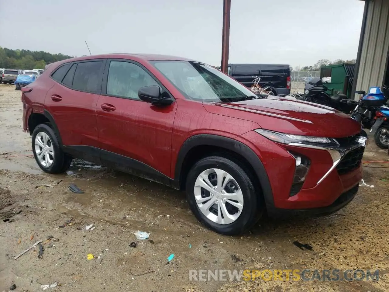 4 Photograph of a damaged car KL77LFE28RC220918 CHEVROLET TRAX 2024