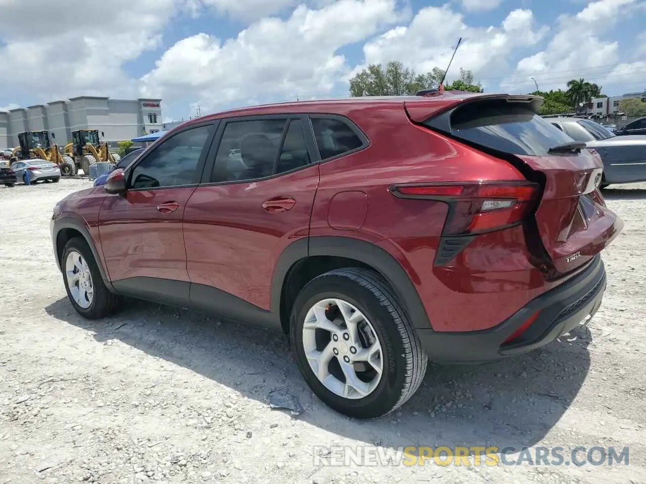 2 Photograph of a damaged car KL77LFE29RC077395 CHEVROLET TRAX 2024