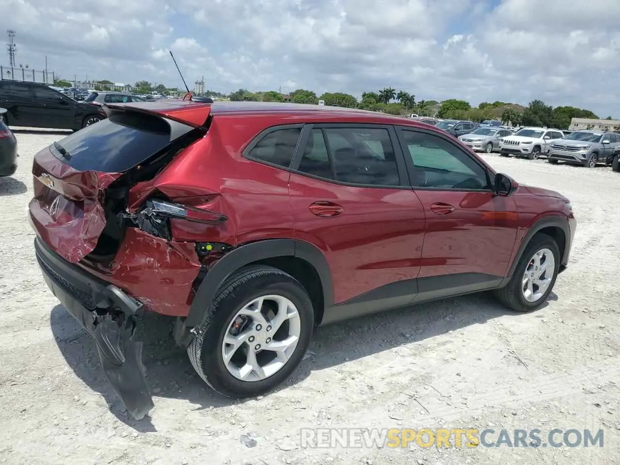 3 Photograph of a damaged car KL77LFE29RC077395 CHEVROLET TRAX 2024