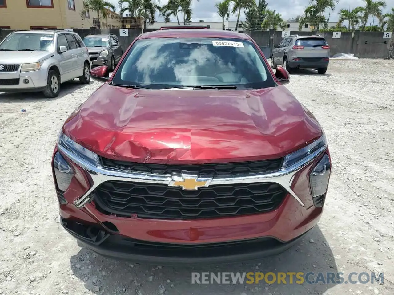5 Photograph of a damaged car KL77LFE29RC077395 CHEVROLET TRAX 2024