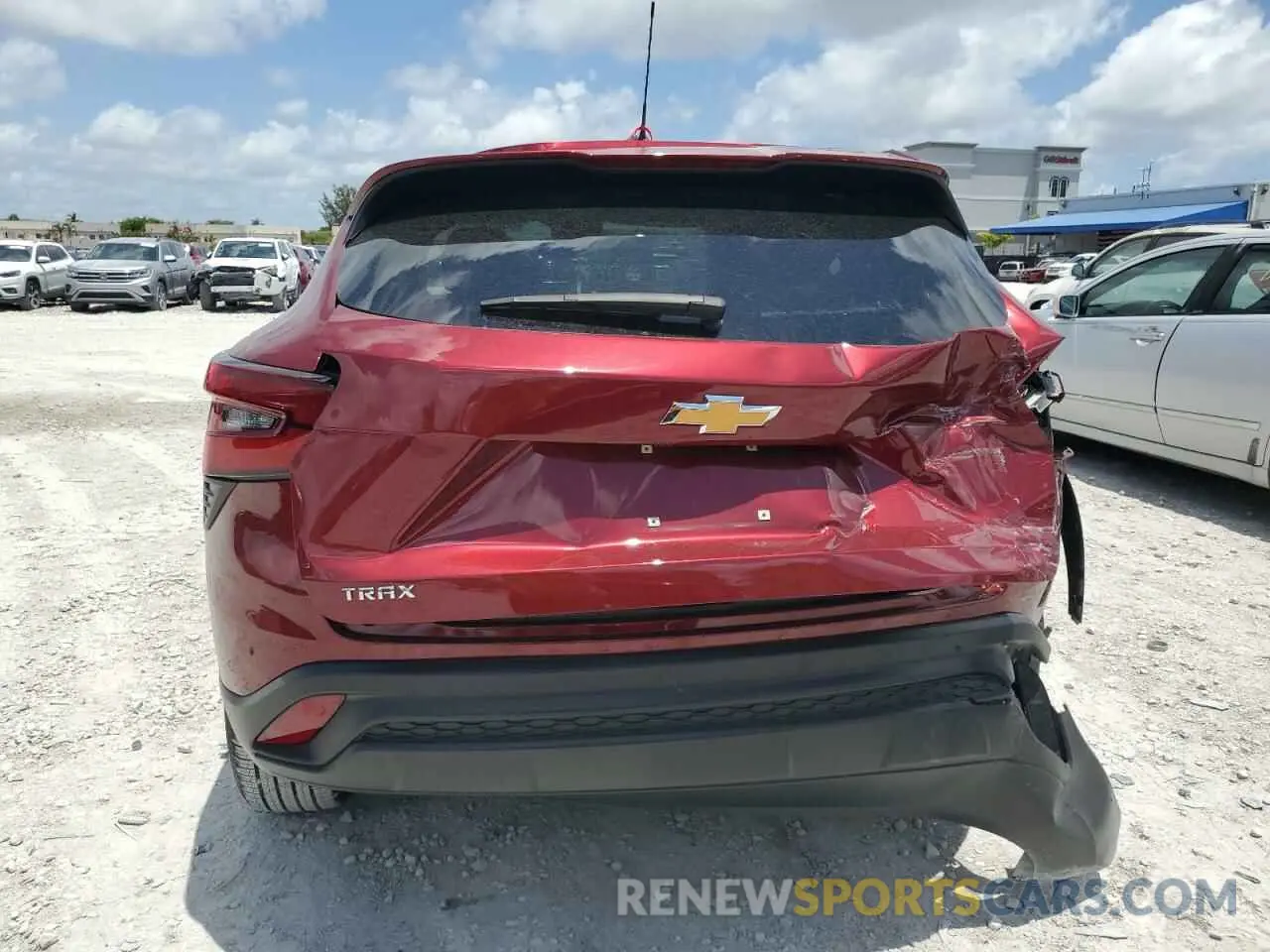 6 Photograph of a damaged car KL77LFE29RC077395 CHEVROLET TRAX 2024