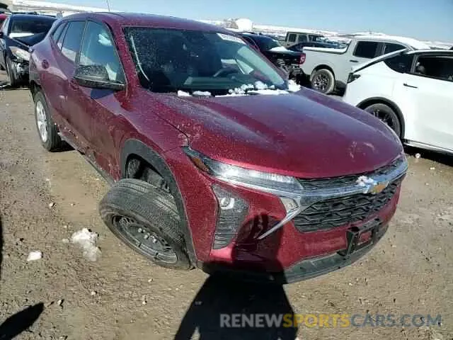 10 Photograph of a damaged car KL77LFE29RC122268 CHEVROLET TRAX 2024
