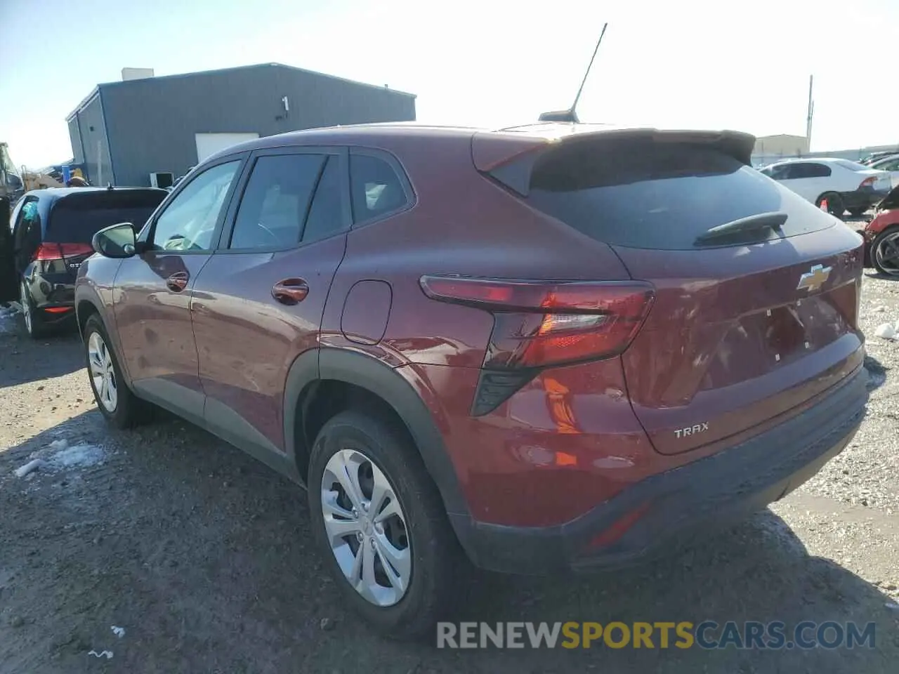 2 Photograph of a damaged car KL77LFE29RC122268 CHEVROLET TRAX 2024