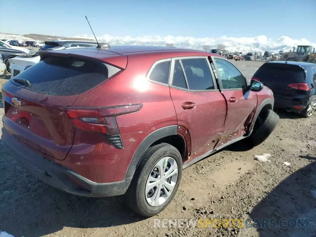 3 Photograph of a damaged car KL77LFE29RC122268 CHEVROLET TRAX 2024
