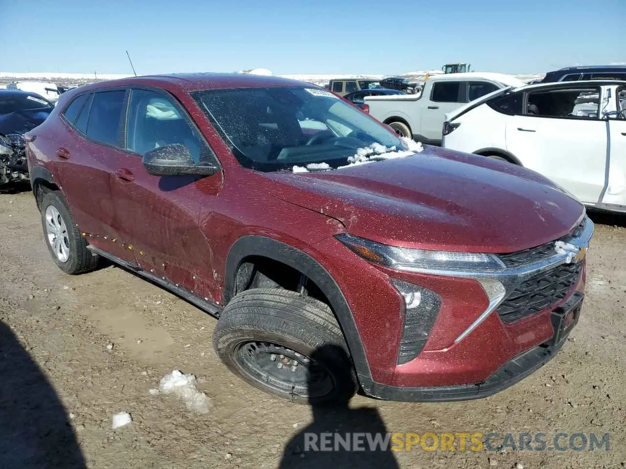 4 Photograph of a damaged car KL77LFE29RC122268 CHEVROLET TRAX 2024