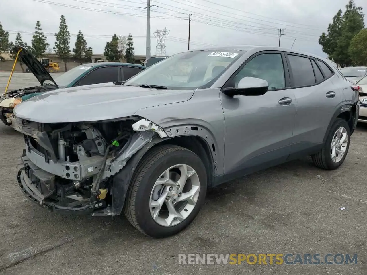 1 Photograph of a damaged car KL77LFE29RC130984 CHEVROLET TRAX 2024