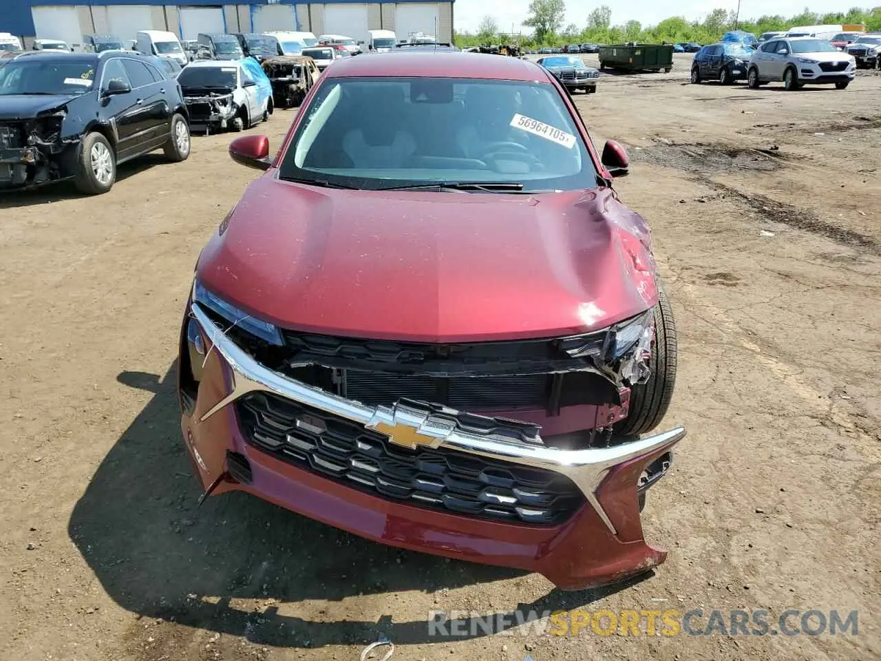 5 Photograph of a damaged car KL77LFE29RC188657 CHEVROLET TRAX 2024