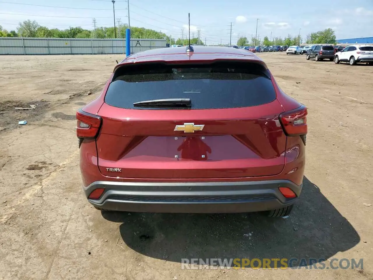 6 Photograph of a damaged car KL77LFE29RC188657 CHEVROLET TRAX 2024