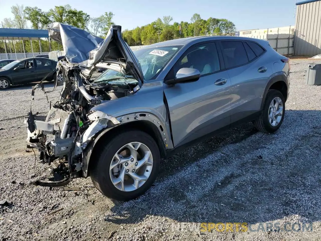 1 Photograph of a damaged car KL77LFE29RC207577 CHEVROLET TRAX 2024