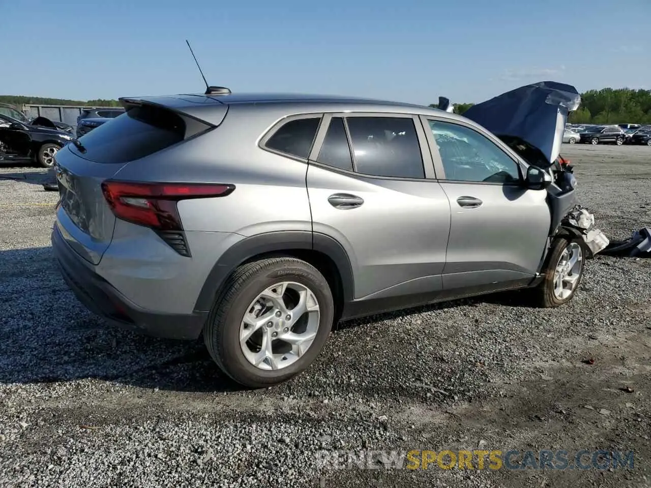 3 Photograph of a damaged car KL77LFE29RC207577 CHEVROLET TRAX 2024