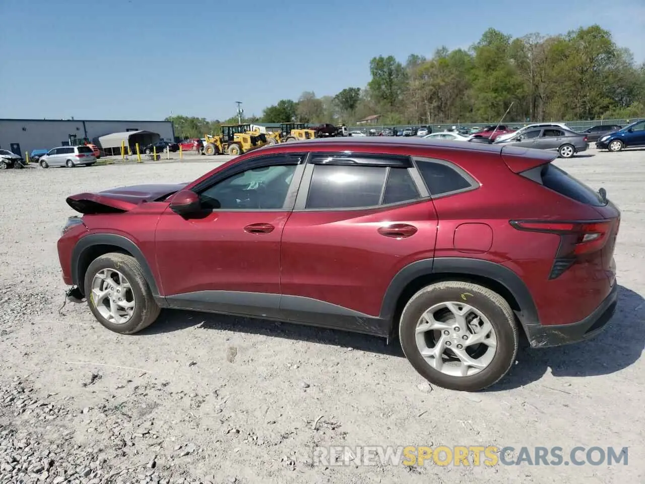 2 Photograph of a damaged car KL77LFE2XRC098661 CHEVROLET TRAX 2024