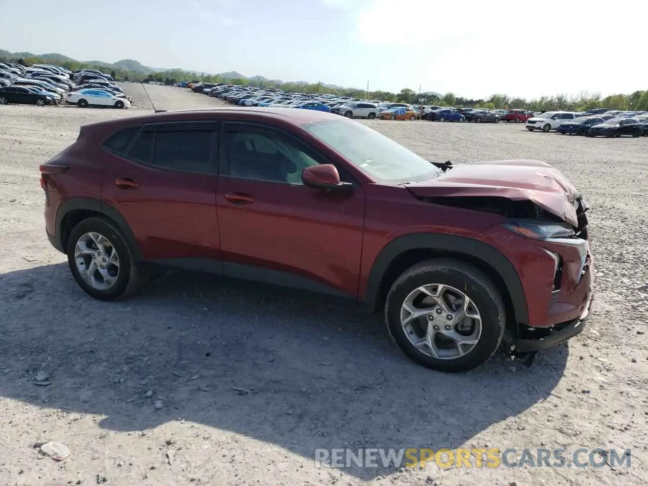 4 Photograph of a damaged car KL77LFE2XRC098661 CHEVROLET TRAX 2024