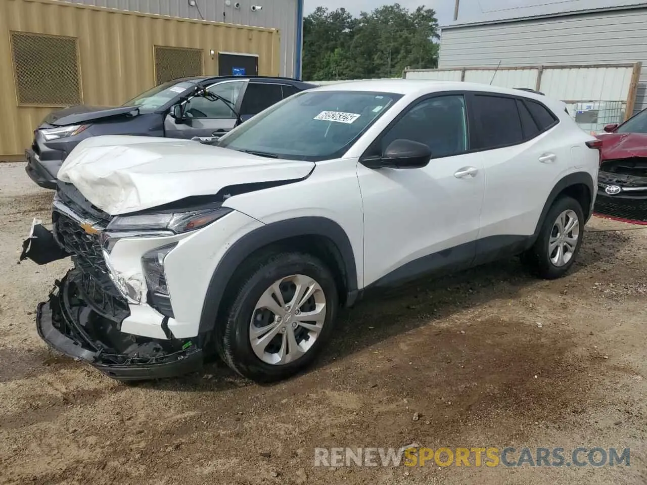 1 Photograph of a damaged car KL77LFE2XRC161824 CHEVROLET TRAX 2024