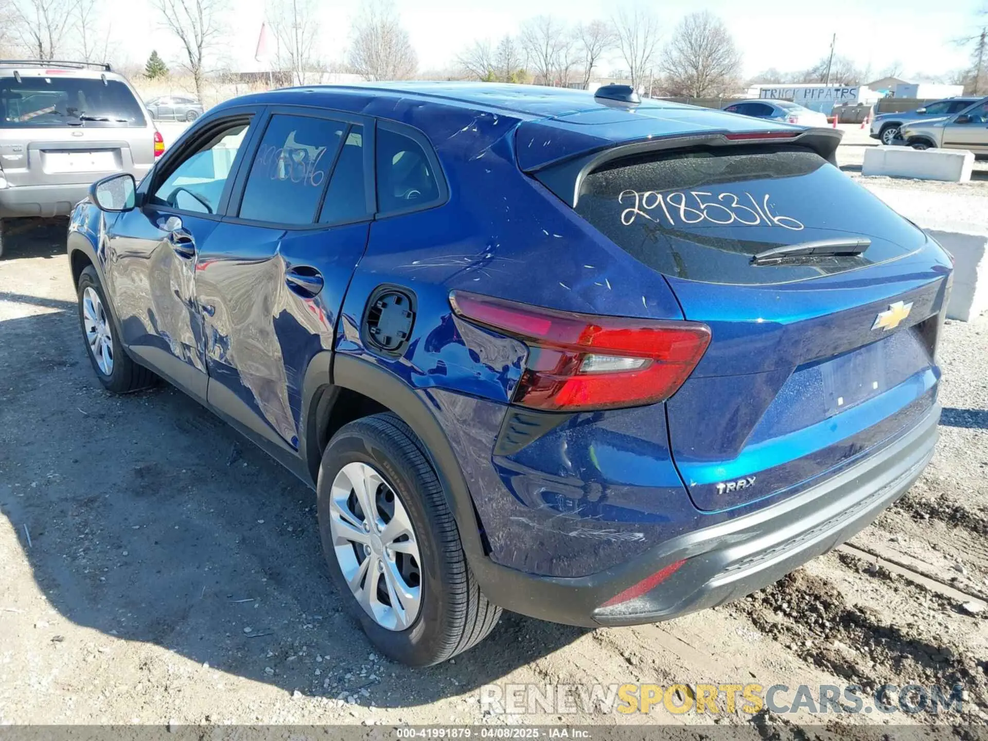3 Photograph of a damaged car KL77LFE2XRC215655 CHEVROLET TRAX 2024
