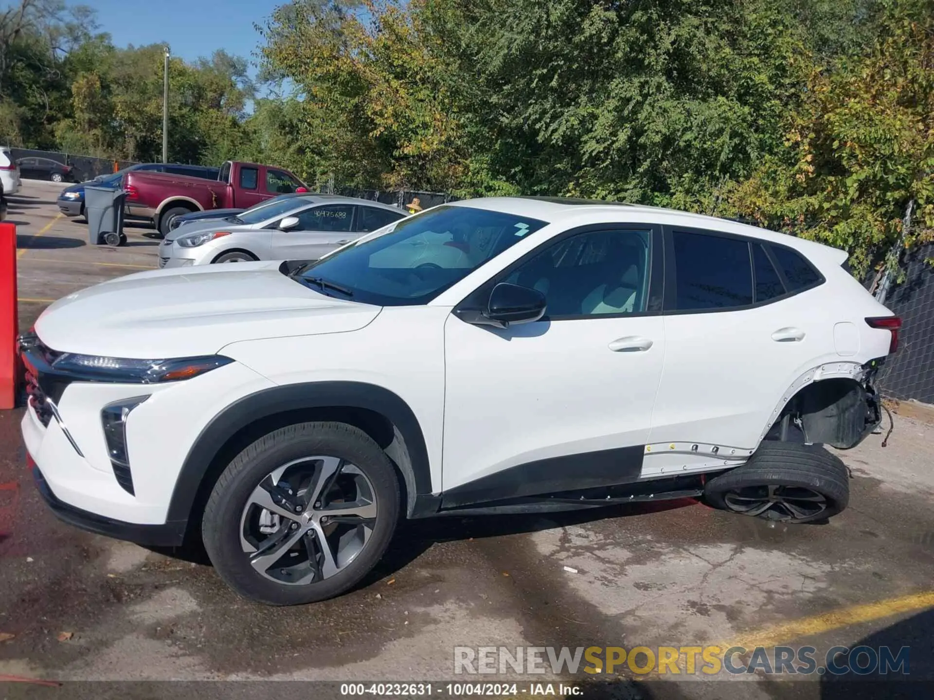 14 Photograph of a damaged car KL77LGE20RC124173 CHEVROLET TRAX 2024